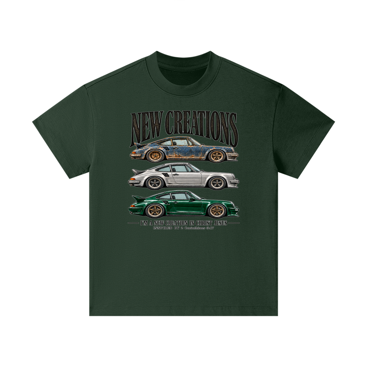 NEW CREATIONS I'M A NEW CREATION IN CHRIST JESUS INSPIRED BY 2 Corinthians 5:17 Kids T-Shirt