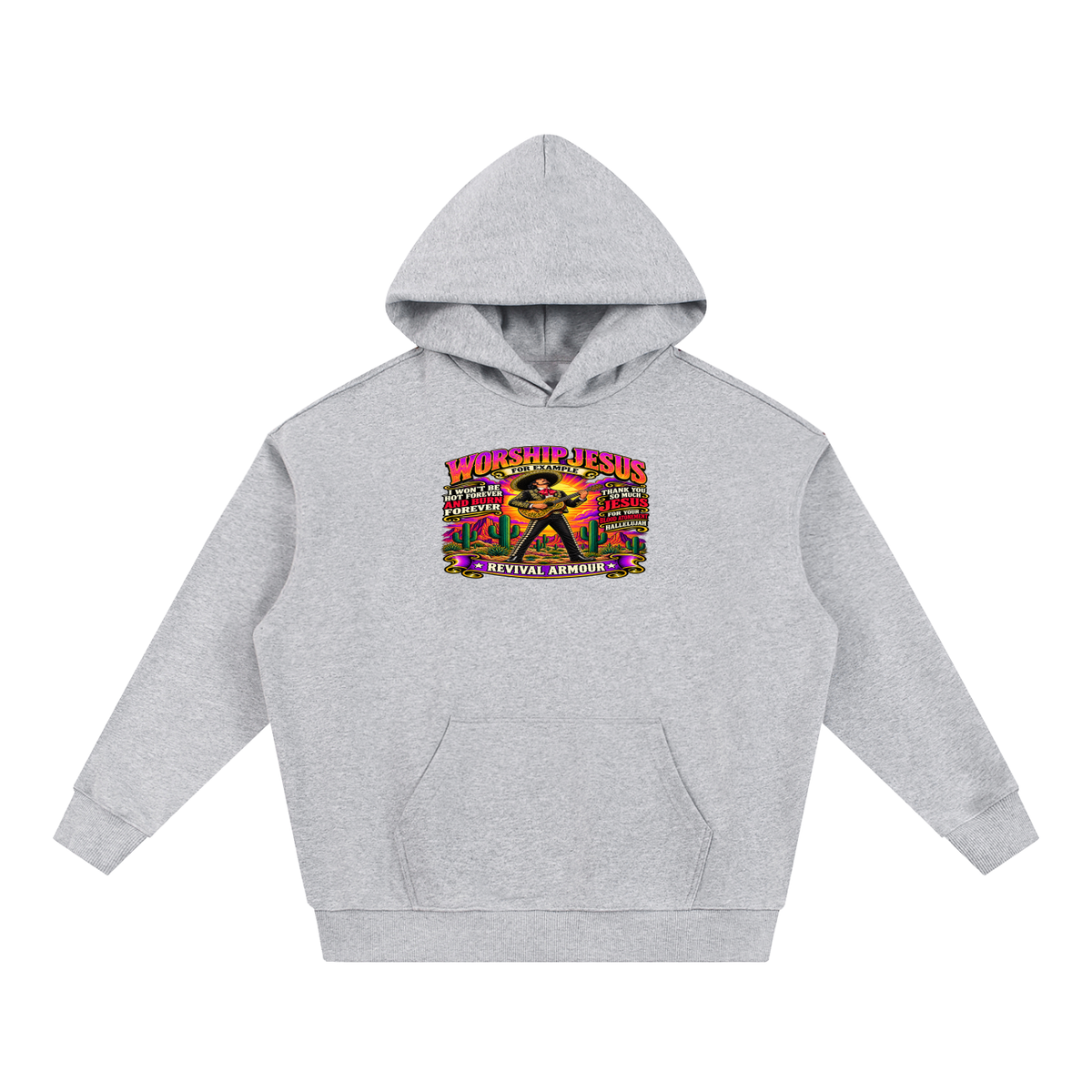 WORSHIP JESUS revival armour Hoodie