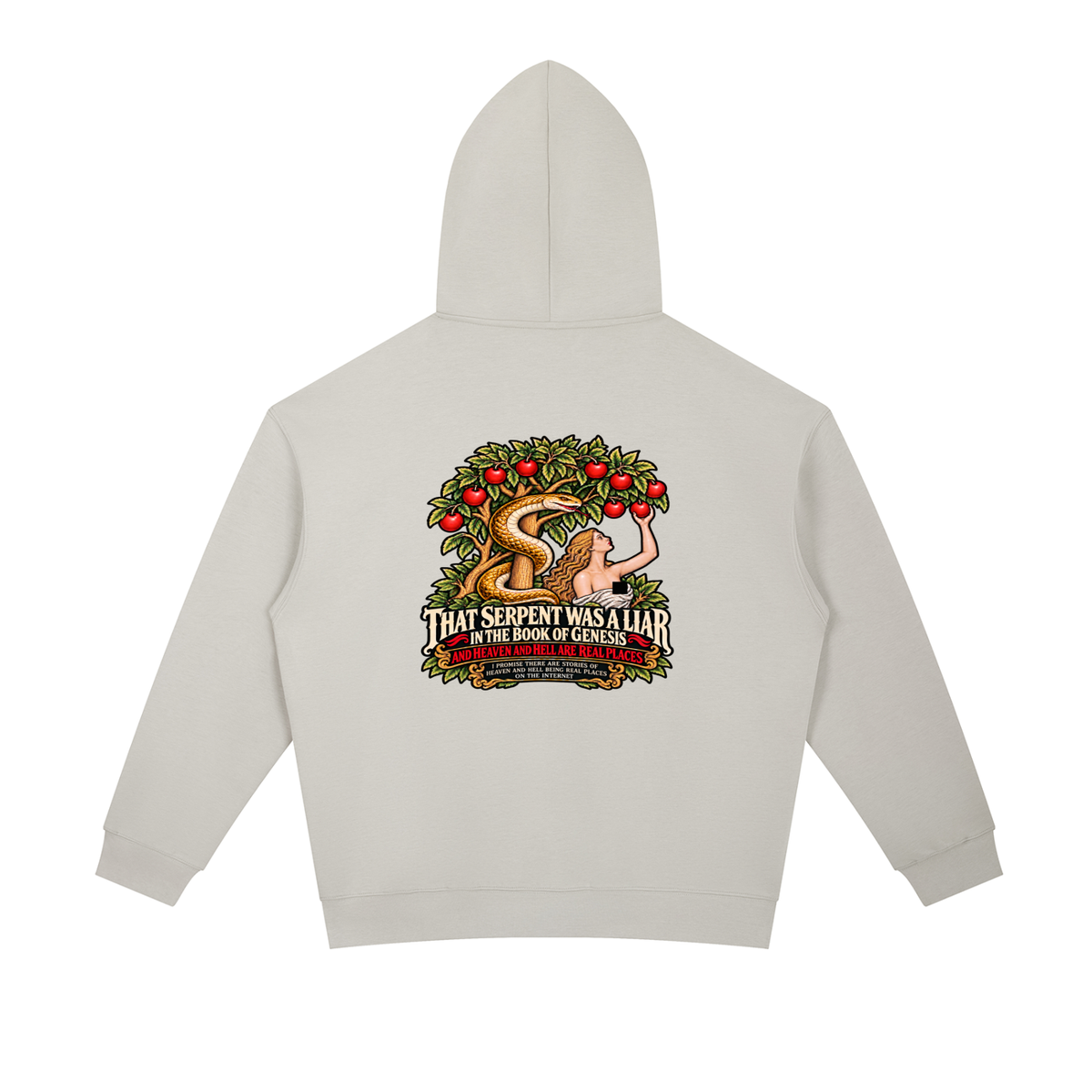 REVIVAL ARMOUR THAT SERENT WAS A LIAR IN THE BOOK OF GENESIS AND HEAVEN AND HELL ARE REAL PLACES I PROMISE THESE ARE STORIES OF HEAVEN AND HELL BEING REAL PLACES ON THE INTERNET Hoodie