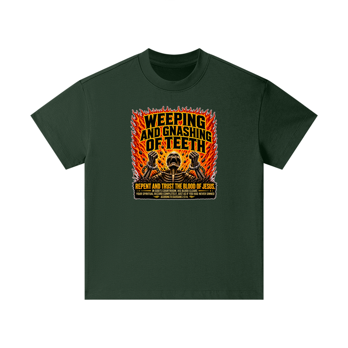 WEEPING AND GNASHING OF TEETH Kids T-Shirt