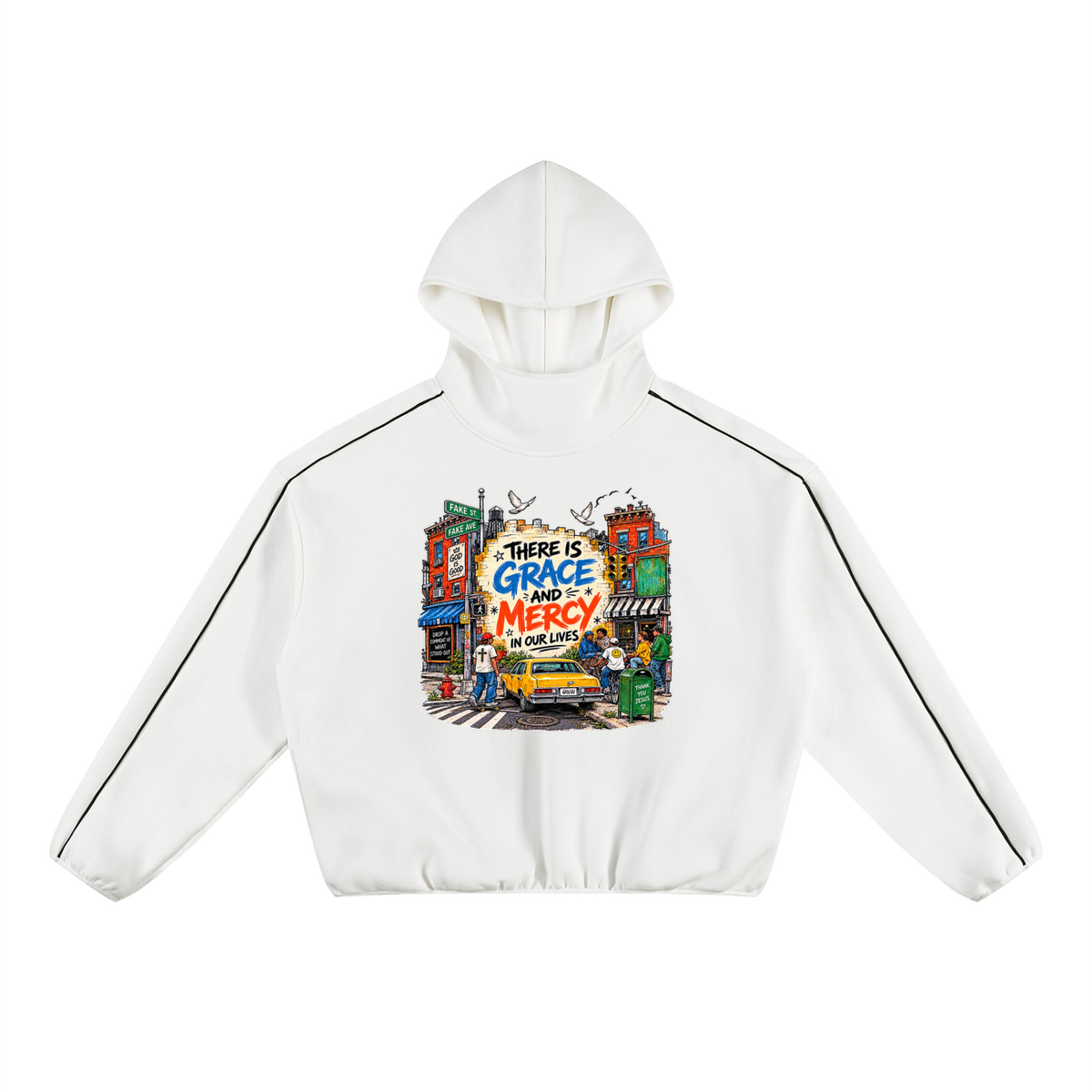 THERE IS GRACE AND MERCY IN OUR LIVES THANK YOU JESUS Hoodie