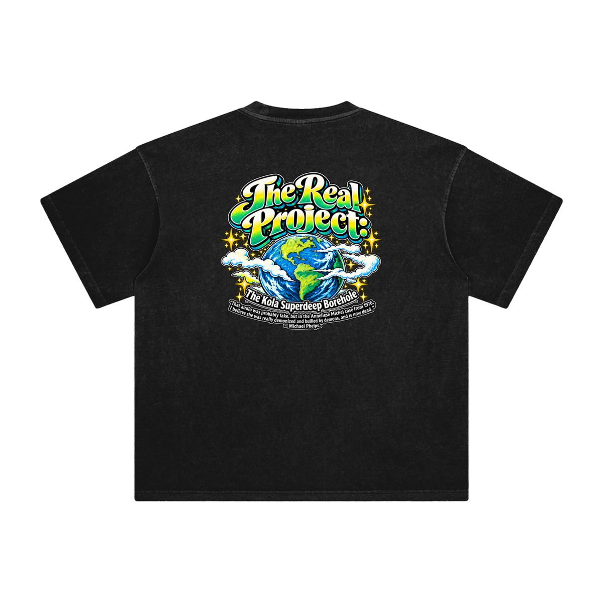 REDEEMED BY THE OF JESUS ACCORDING TO EPHESIANS 1:7 THE REAL PROJECT: THE KOLA SUPERDEEP BOREHOLE T-Shirt