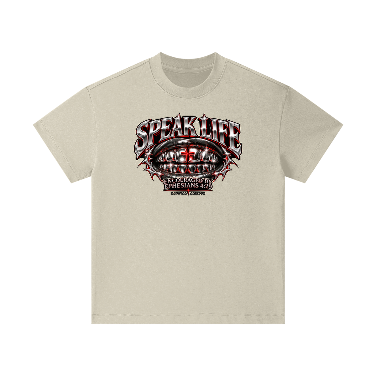 SPEAK LIFE ENCOURAGED BY EPHESIANS 4:29 Kids T-Shirt