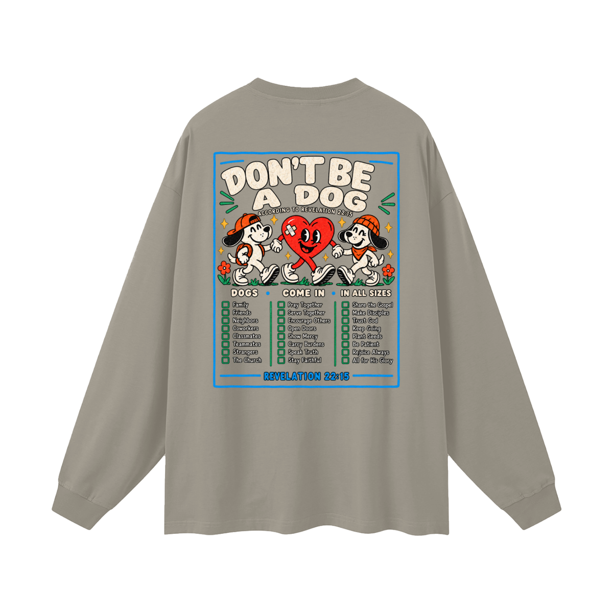CAST ALL YOUR BURDENS TO JESUS ACCORDING TO Matthew 11:28–30 THO Long Sleeve T-Shirt