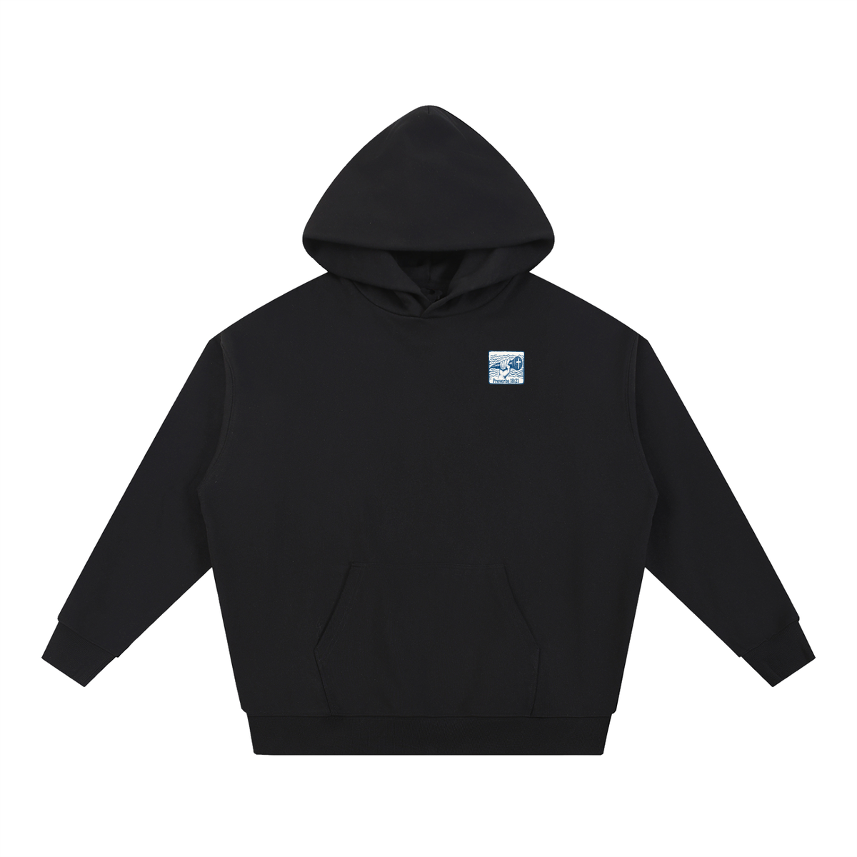 Proverbs 18:21 mic Hoodie