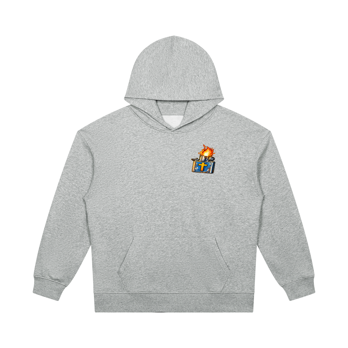 JESUS SAVES FROM IRE THAT GOES OUT AND DOGS DON'T GO TO THE NEW JERUSALEM ACCORDING TO REVELATION 22:15 Hoodie