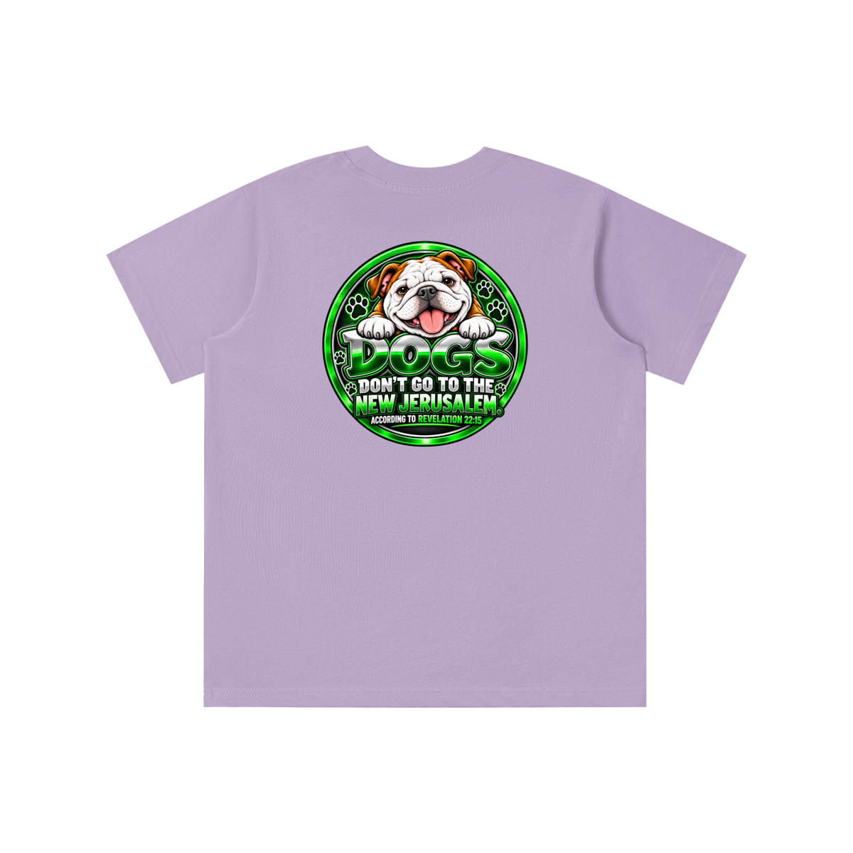 DOZENS OF TESTIMONIES ON YOUTUBE OF JESUS ENCOUNTERING PEOPLE. DOGS DON'T GO TO THE NEW JERUSALEM. ACCORDING TO REVELATION 22:15 youth T-shirt