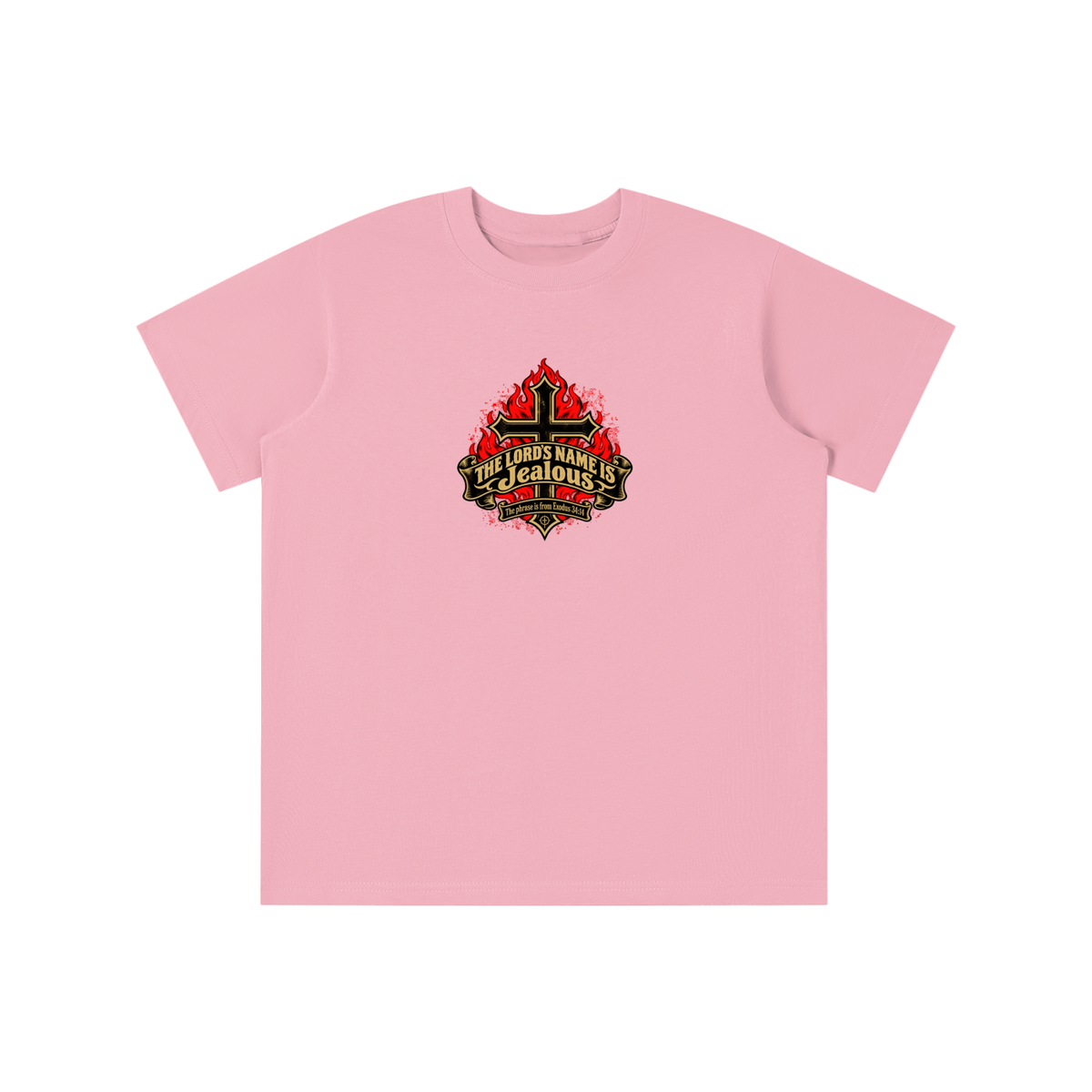 THE LORD'S NAME IS Jealous The phrase is from Exodus 34:14 youth T-shirt