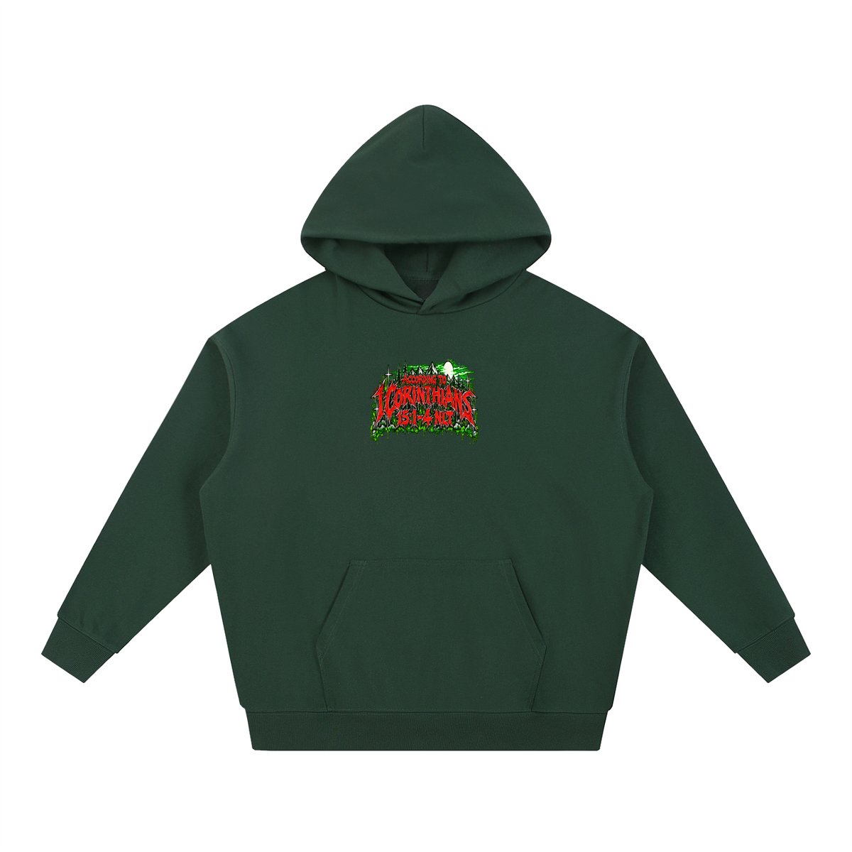 ACCORDING TO 1 CORINTHIANS 15:1-4 NLT THE GOOD NEWS IS JESUS CHRIST DIED FOR OUR SINS HEAVEN AND HELL ARE PLACES Hoodie