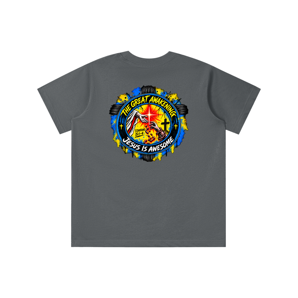 THE GREAT AWAKENING JESUS IS AWESOME youth T-shirt
