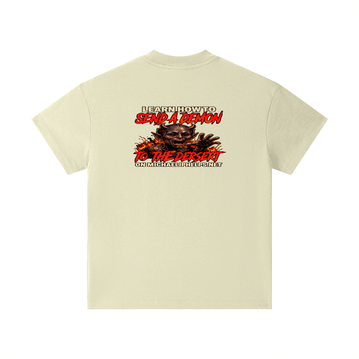LEAN INTO THE HATE SEND A DEMON TO DESERT AND KNOW THAT GOD HATES ALL WHO DO EVIL ACCORDING TO PSALM 5:5 NLT LEARN HOW TO SEND A DEMON TO THE DESERT ON MICHAELJPHELPS.NET Kids T-Shirt