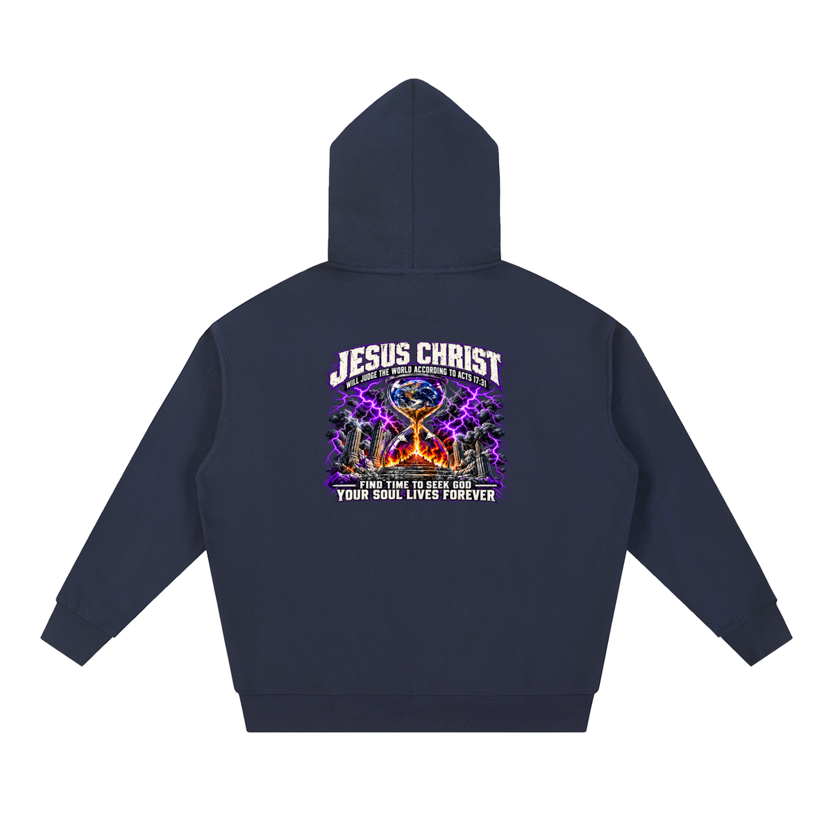 THE STRUGGLE IS REAL BUT SO IS JESUS - INSPIRED BY 1 PETER 5:10 - Hoodie