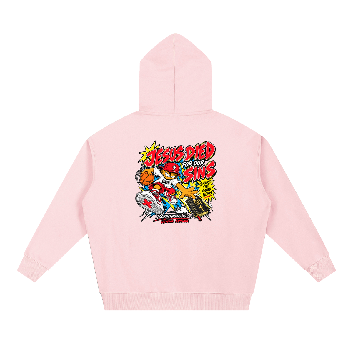 REVIVAL EST. 2026 ARMOUR JESUS DIED FOR OUR SINS Hoodie