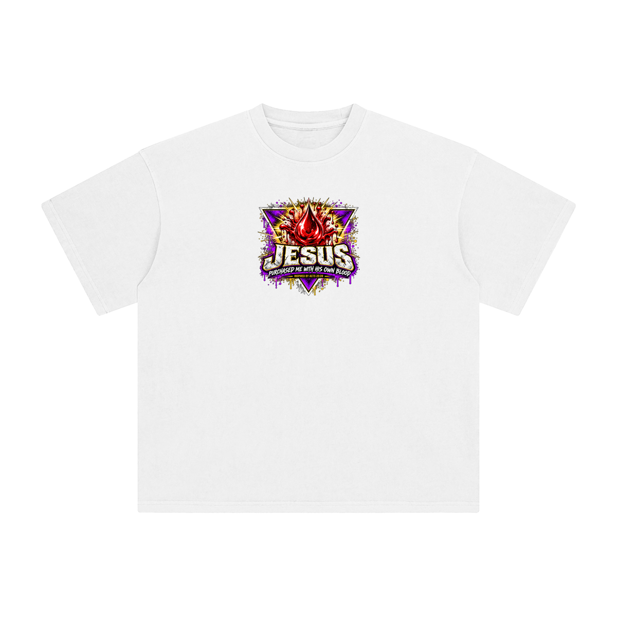 JESUS PURCHASED ME WITH HIS OWN BLOOD INSPIRED BY ACTS 20:28 T-Shirt