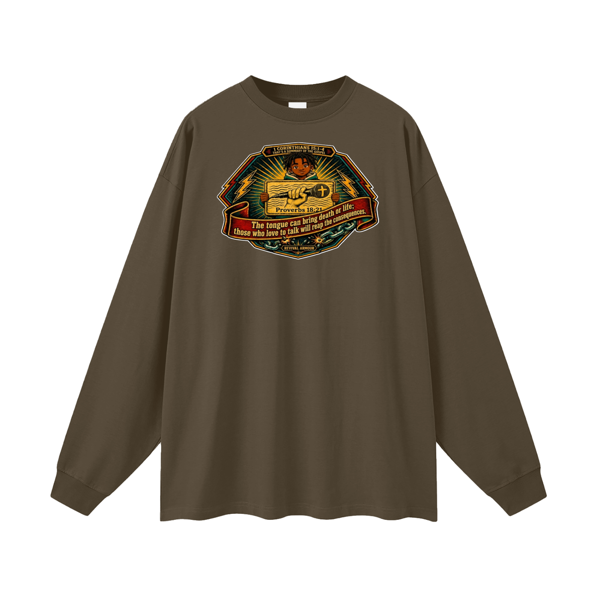Oversized Unisex Long Sleeve T-Shirt