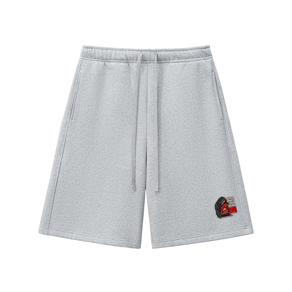 DEATH WANTS YOUR HEART JESUS SAVES ROMANS 6:23 REVIVAL ARMOUR Shorts