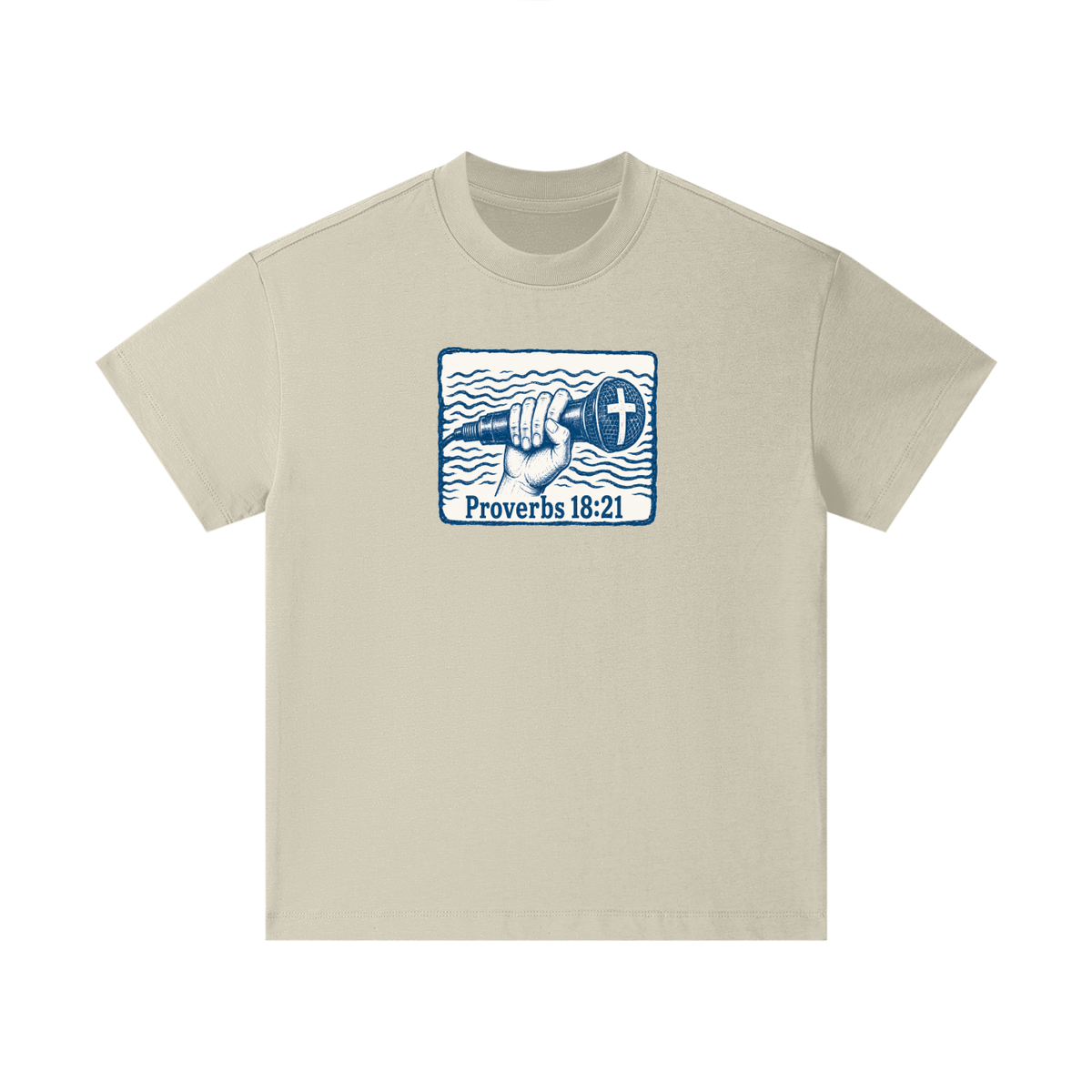 Proverbs 18:21 mic Kids T-Shirt