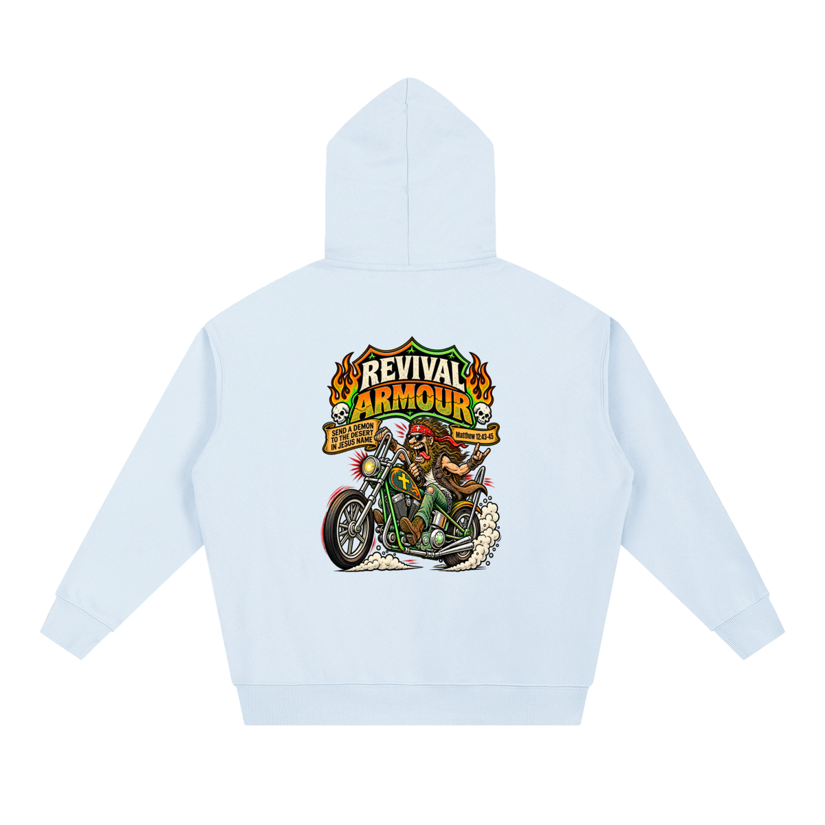 REVIVAL ARMOUR SEND A DEMON TO THE DESERT IN JESUS NAME [MATTHEW 12:43-45] Hoodie