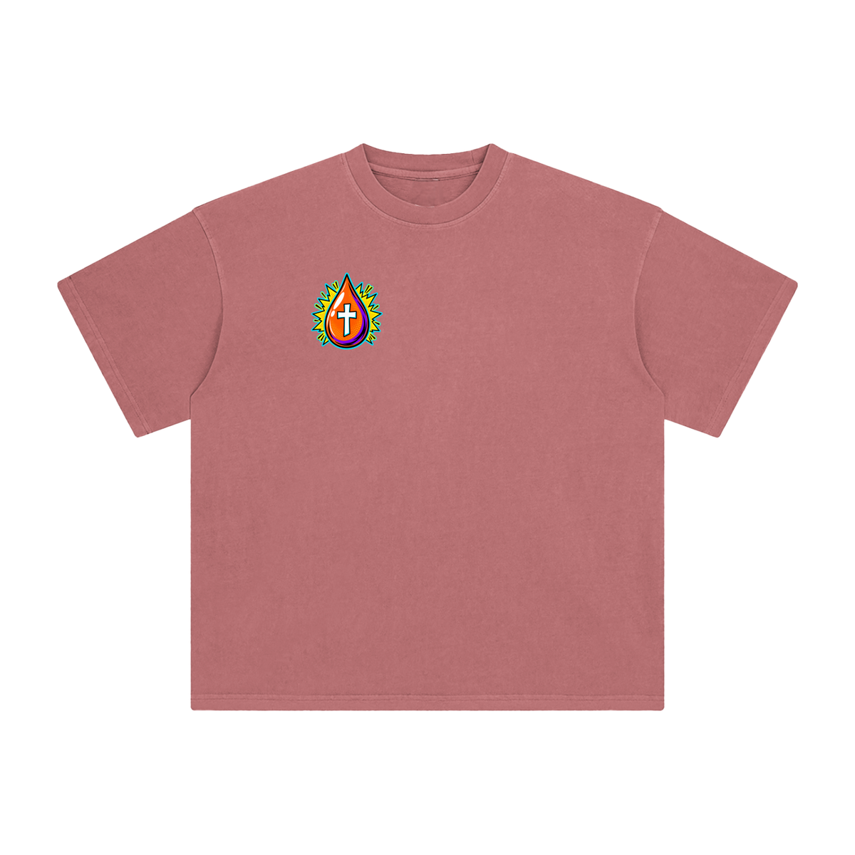 JESUS DIED ONCE BACKED UP BY Romans 6:9-10 T-Shirt