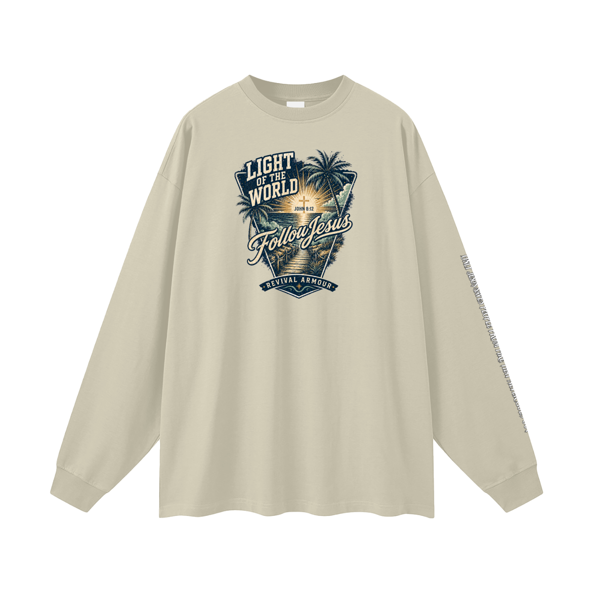 Oversized Unisex Long Sleeve T-Shirt