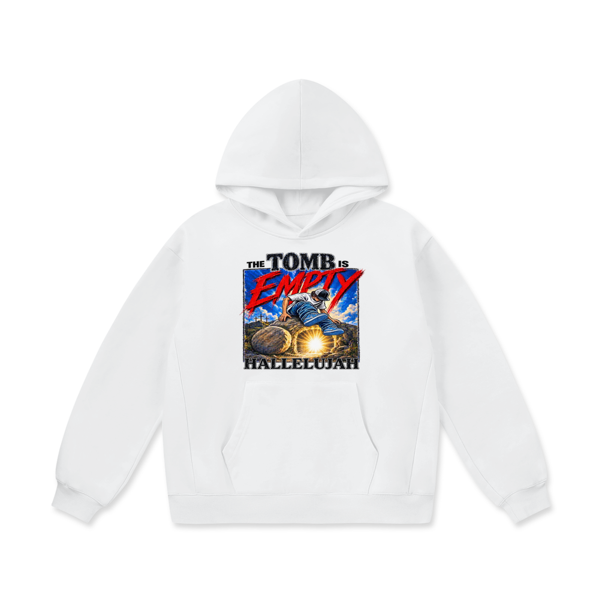 THE TOMB IS EMPTY HALLELUJAH Hoodie