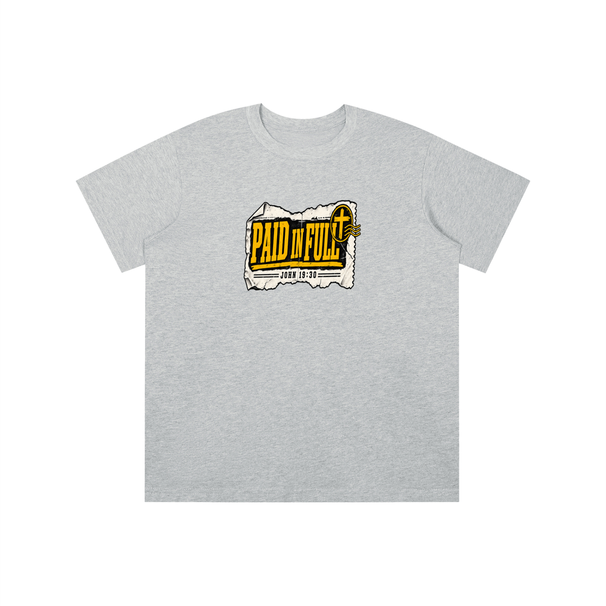 PAID IN FULL - JOHN 19:30 - youth T-shirt