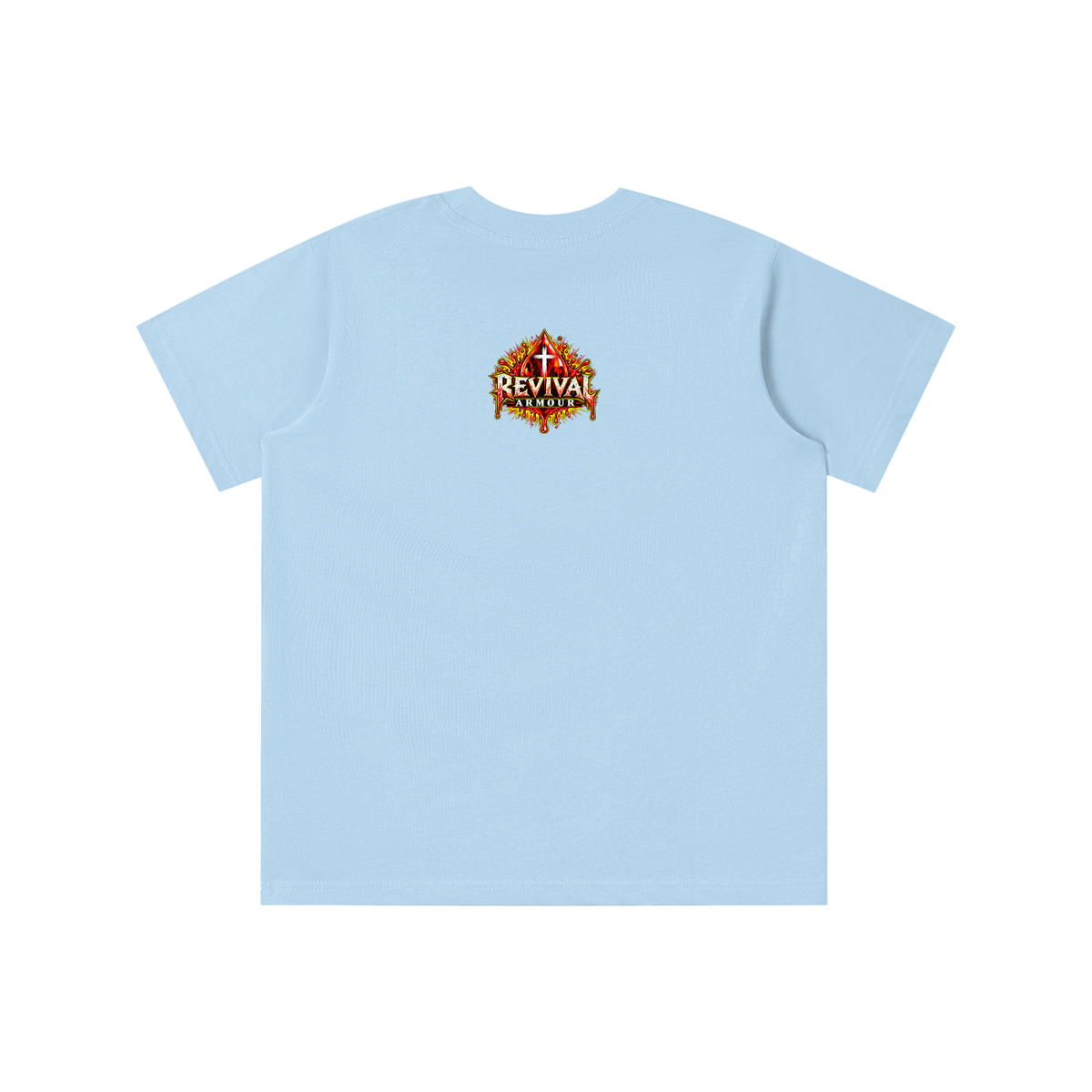 THE WEAPONS OF OUR WARFARE ARE NOT CARNAL BUT MIGHTY THROUGH GOD TO THE PULLING DOWN OF STRONG HOLDS youth T-shirt