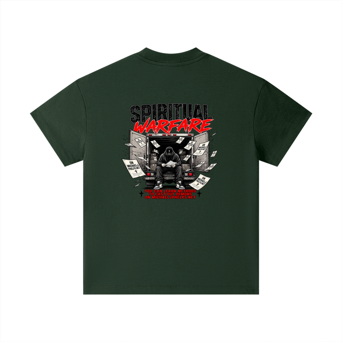 THE HOLY BIBLE THAT'S A GOOD BOOK SPIRITUAL WARFARE YOU CAN LEARN METHODS TO CAST OUT DEMONS ON MICHAELJPHELPS.NET Kids T-Shirt