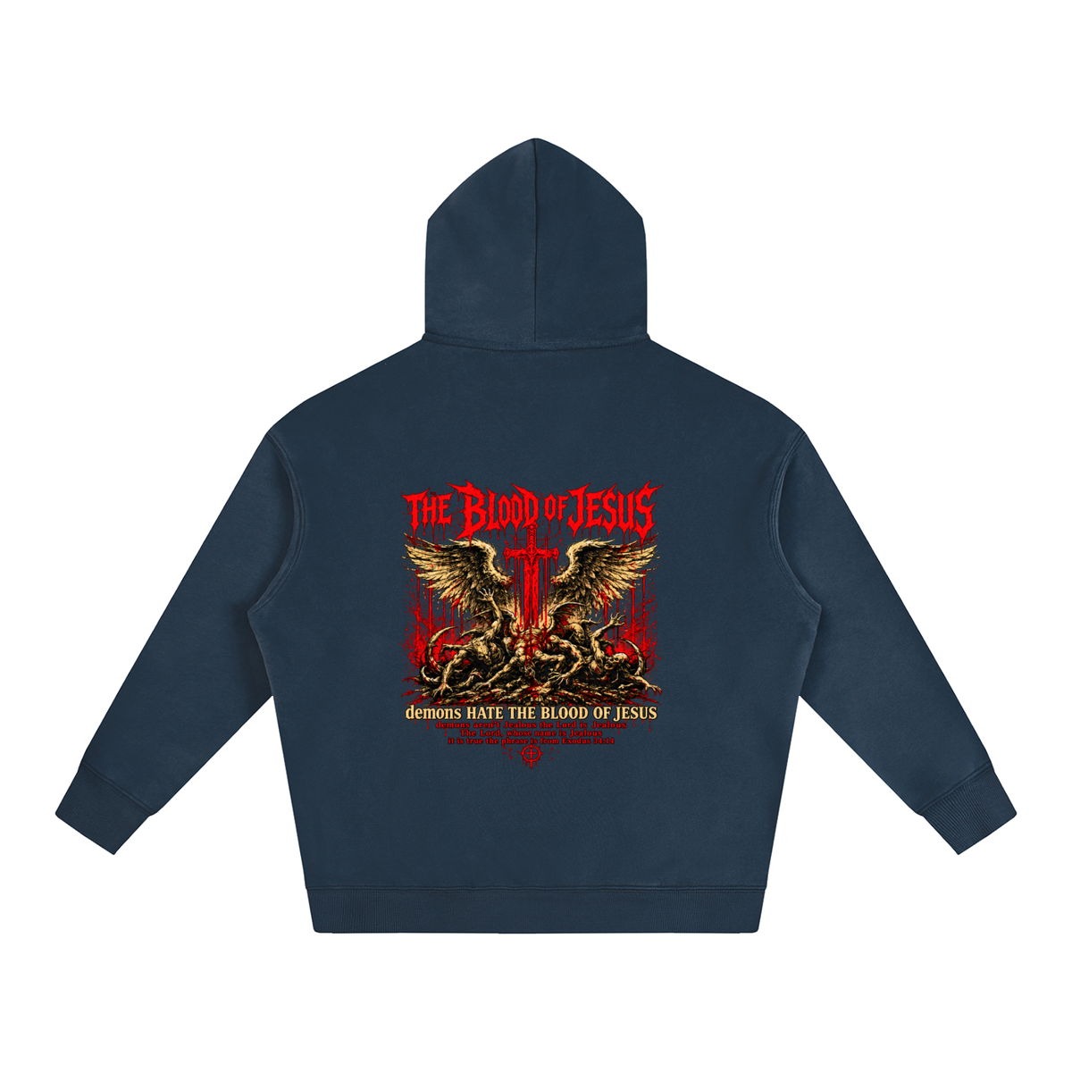 THE LORD'S NAME IS Jealous The phrase is from Exodus 34:14 Hoodie