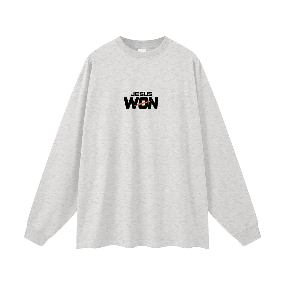 Jesus Won Long Sleeve T-Shirt