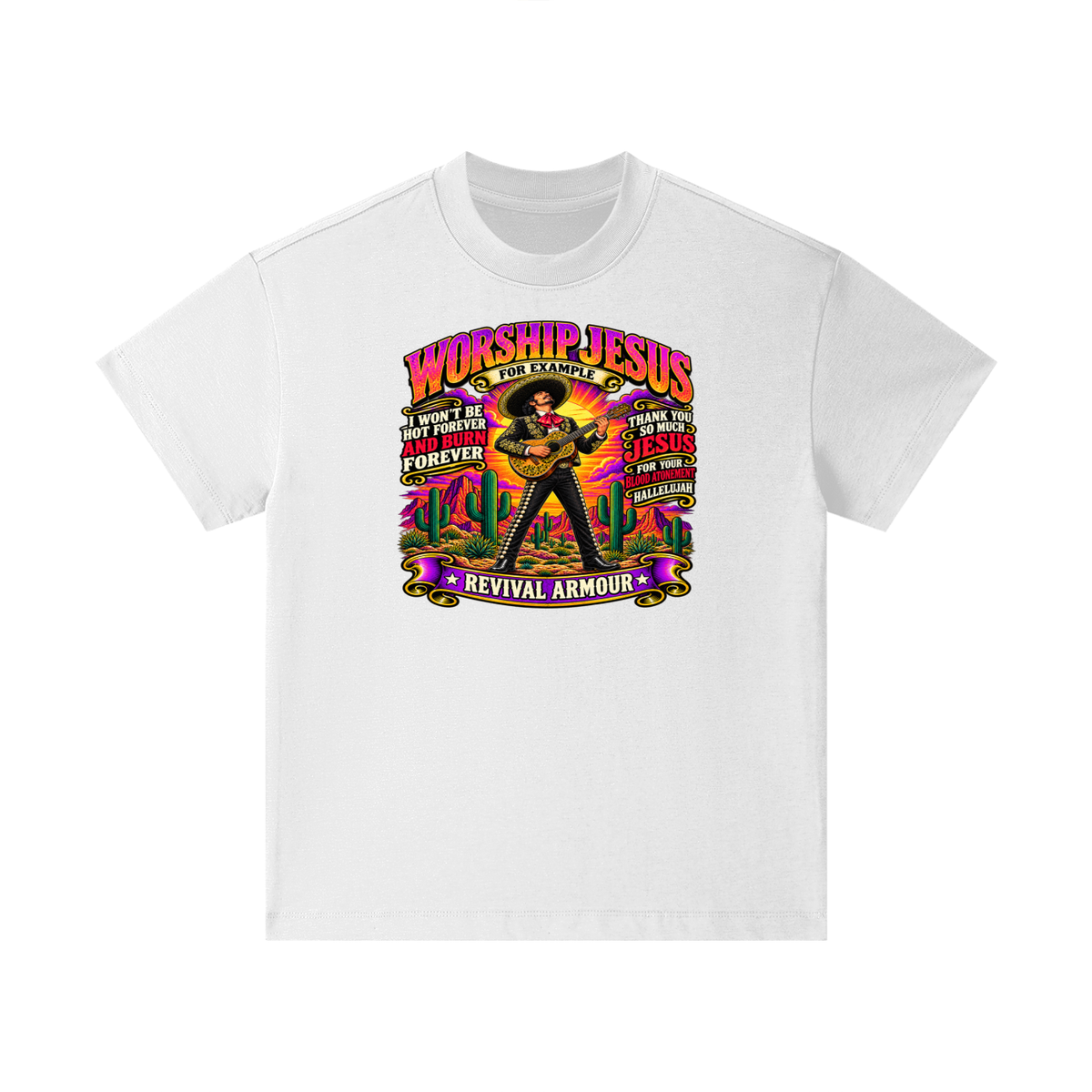WORSHIP JESUS revival armour Kids T-Shirt