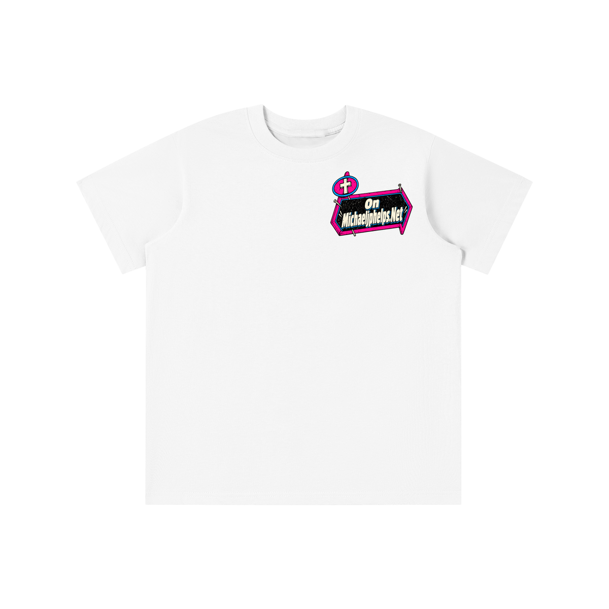 Cast out demons in the name of Jesus on Michaeljphelps.Net youth T-shirt