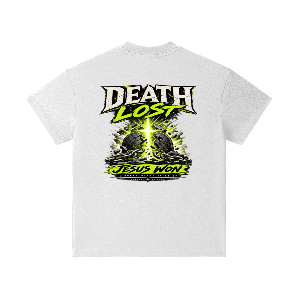 Death Lost Jesus Won Kids T-Shirt
