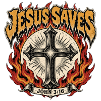 Jesus saves John 3:16  Kids' Shorts