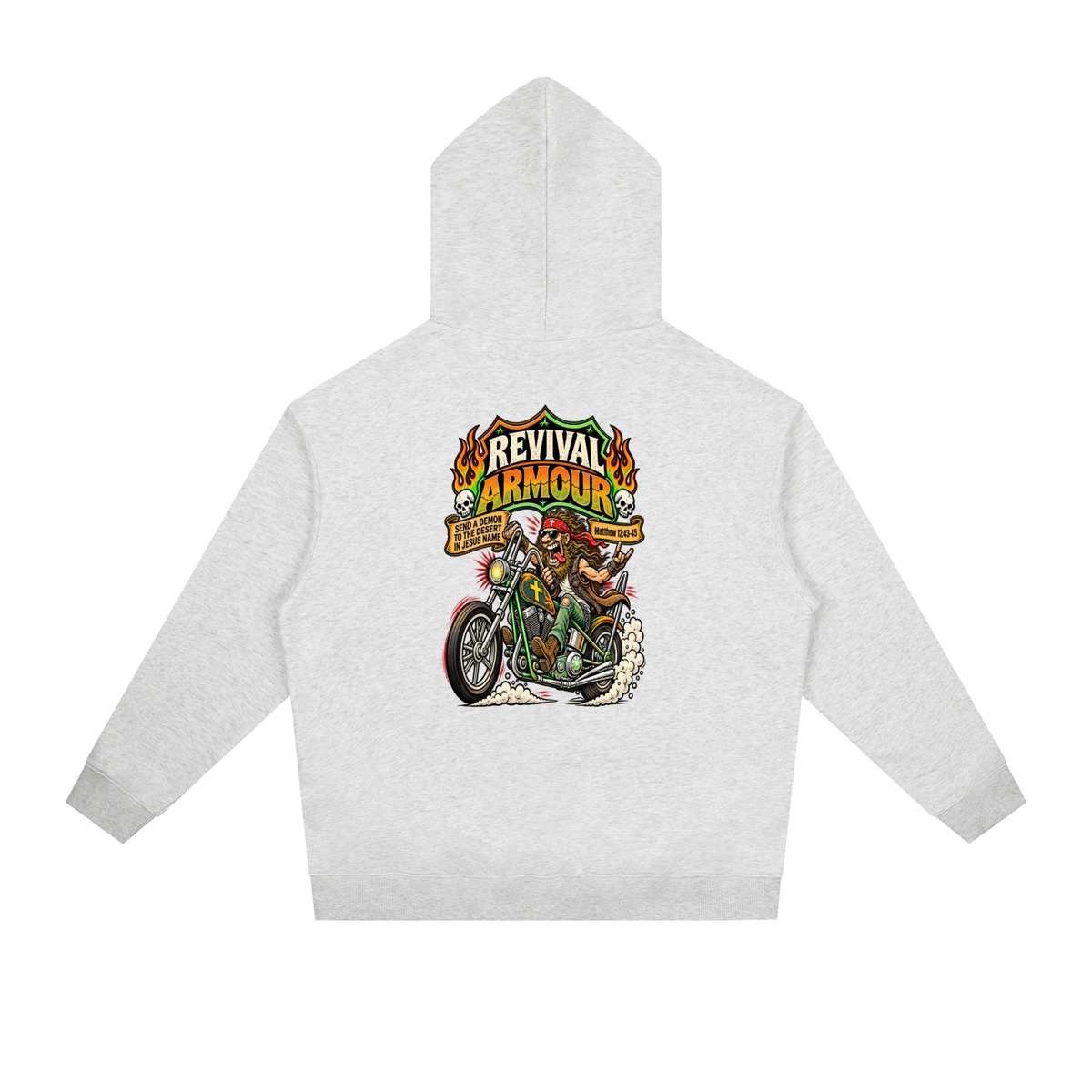 JESUS SAVES REVIVAL ARMOUR SEND A DEMON TO THE DESERT IN THE NAME OF JESUS Hoodie