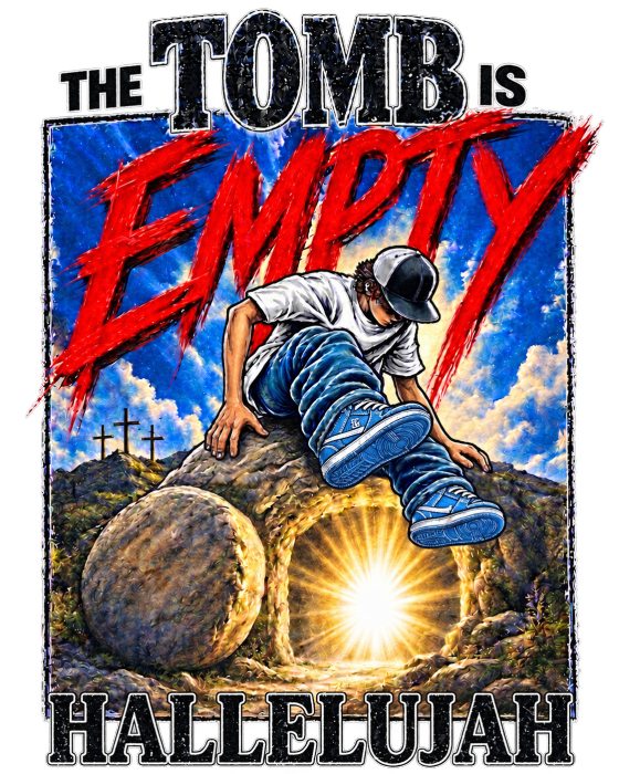 THE TOMB IS EMPTY HALLELUJAH Hoodie