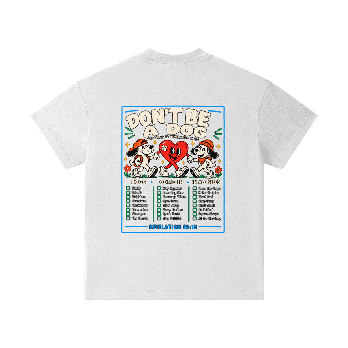 CAST ALL YOUR BURDENS TO JESUS ACCORDING TO Matthew 11:28–30 THO Kids T-Shirt