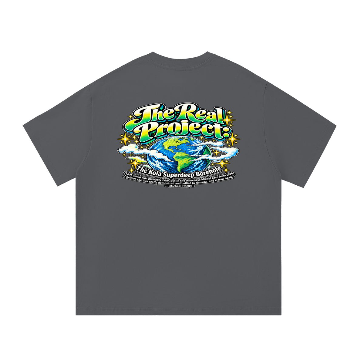 REDEEMED BY THE OF JESUS ACCORDING TO EPHESIANS 1:7 THE REAL PROJECT: THE KOLA SUPERDEEP BOREHOLE T-Shirt