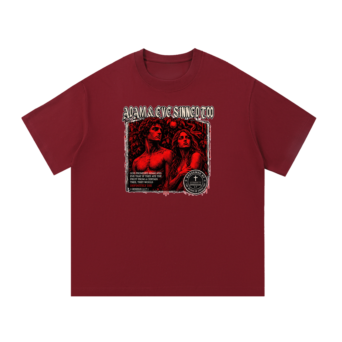 ADAM & EVE SINNED TOO T-Shirt