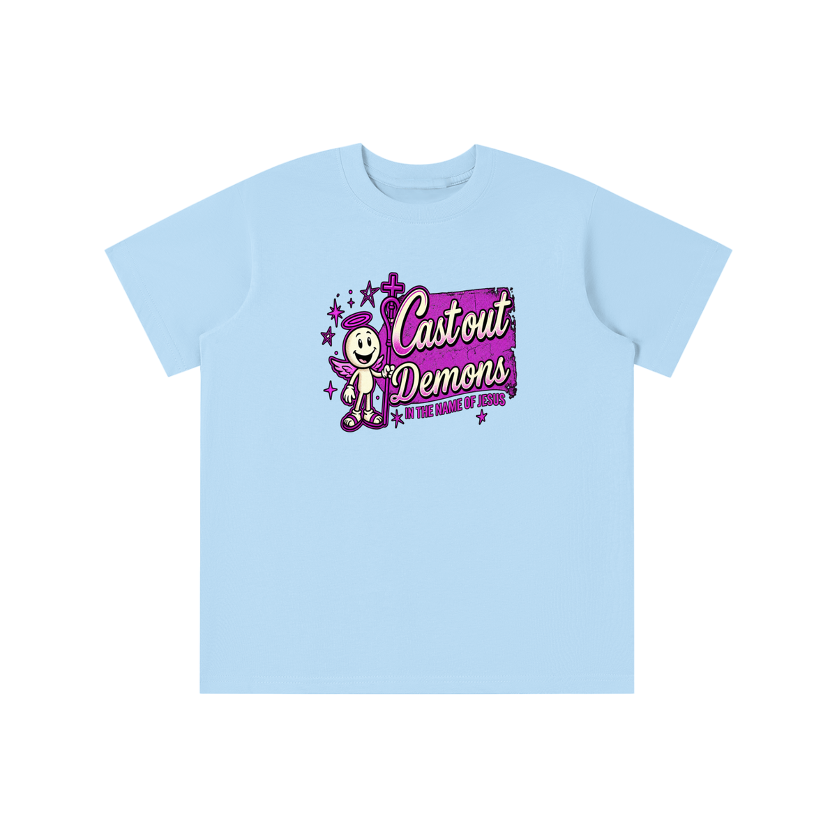 CAST OUT DEMONS IN THE NAME OF JESUS youth T-shirt