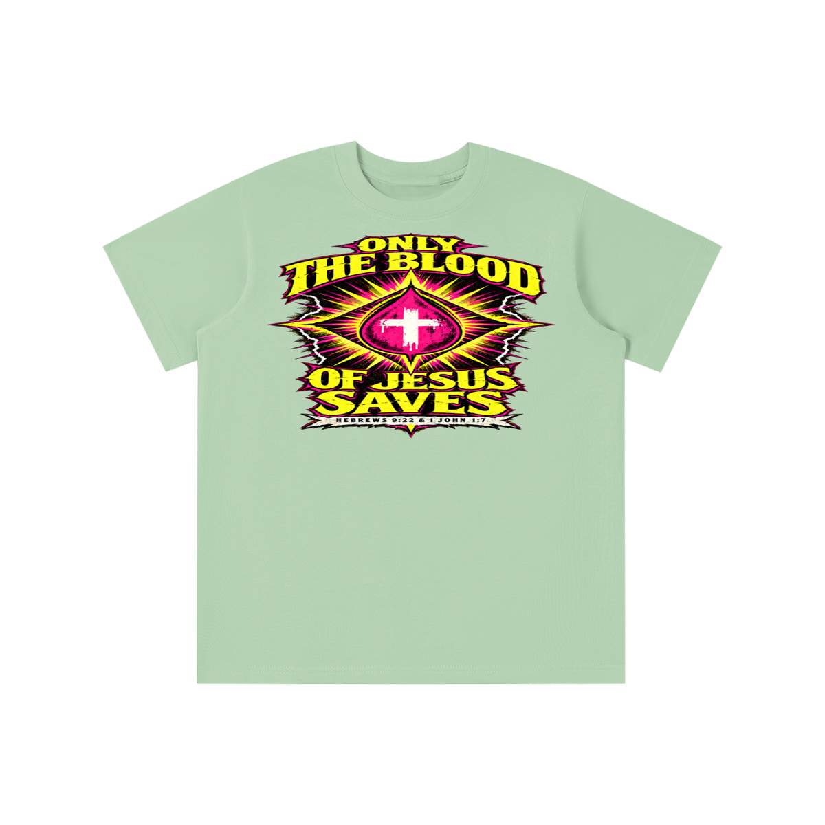 Only the blood of Jesus saves youth T-shirt