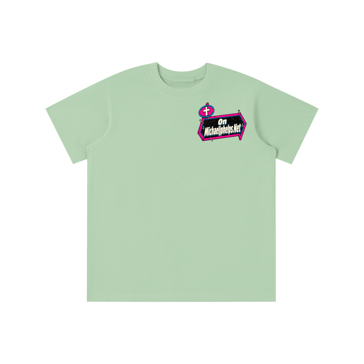 Cast out demons in the name of Jesus on Michaeljphelps.Net youth T-shirt