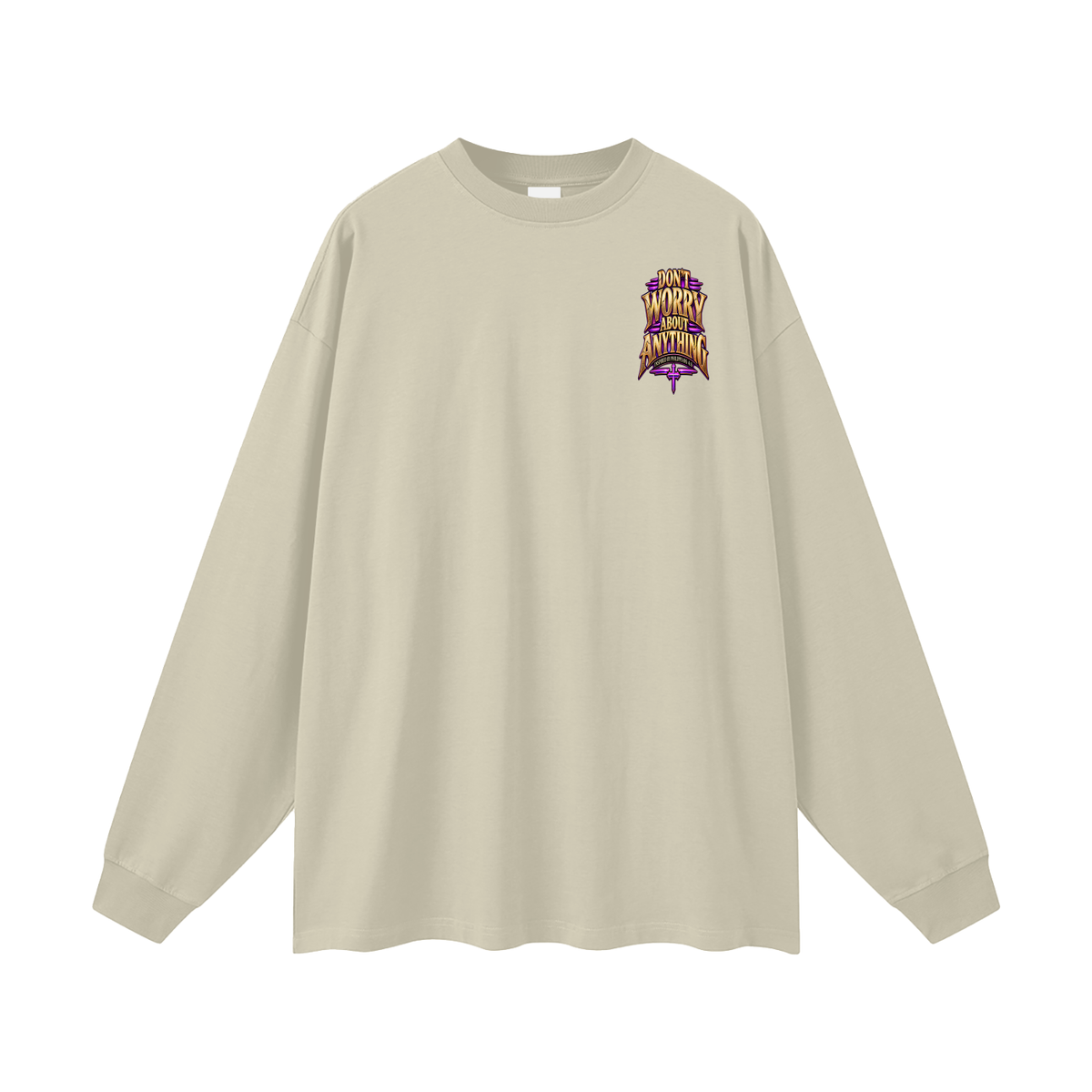 PHILIPPIANS 4:6 NLT Long Sleeve T-Shirt