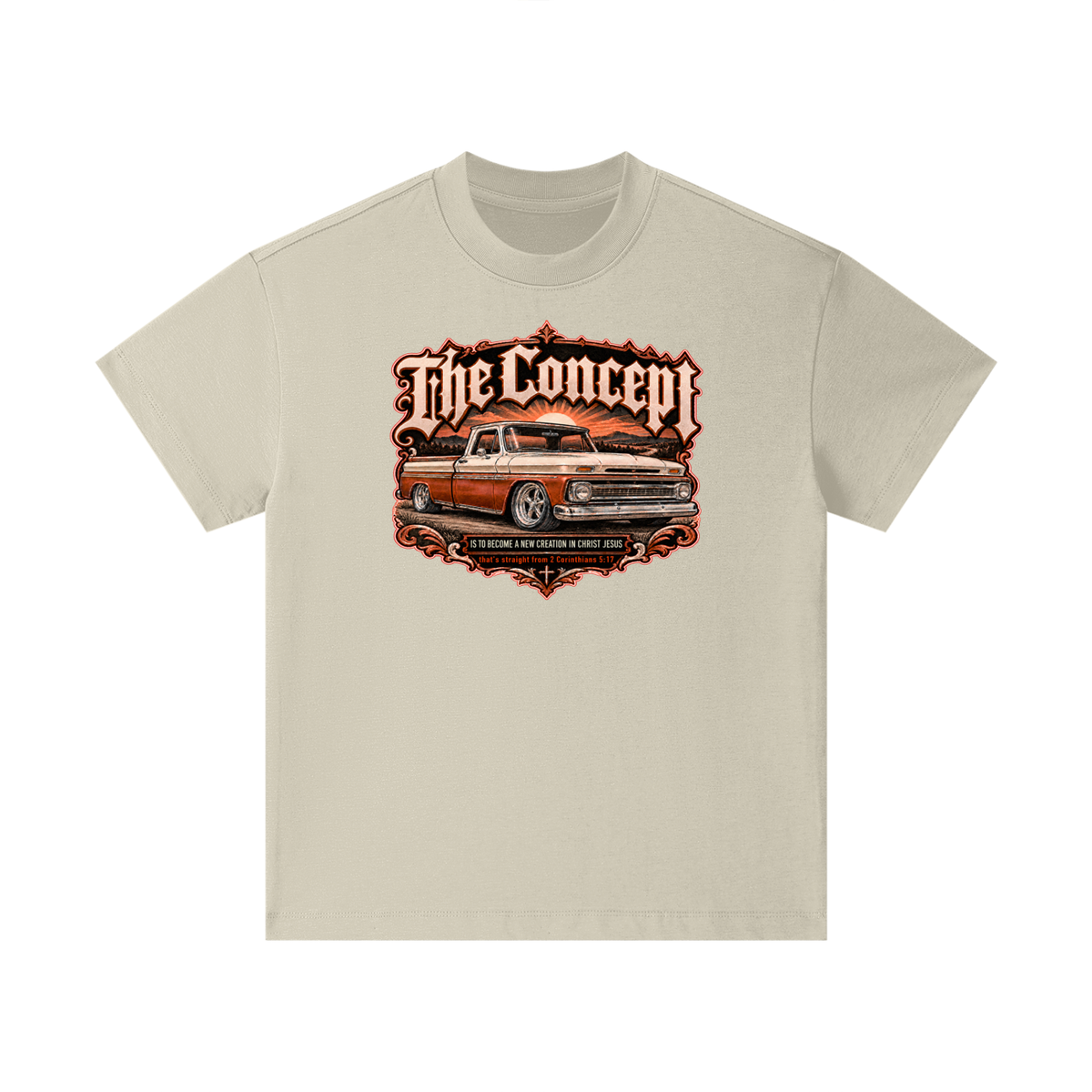 The Concept IS TO BECOME A NEW CREATION IN CHRIST JESUS that's straight from 2 Corinthians 5:17 Kids T-Shirt