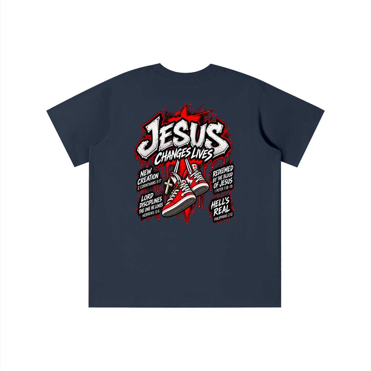 JESUS CHANGES LIVES youth T-shirt