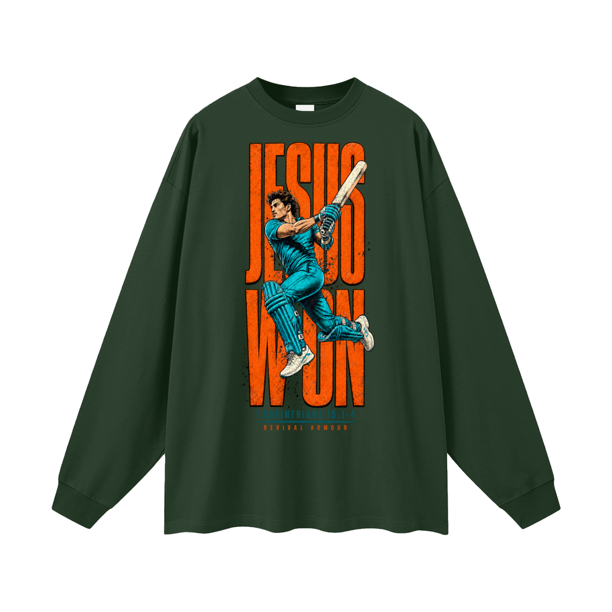 Jesus Won Long Sleeve T-Shirt
