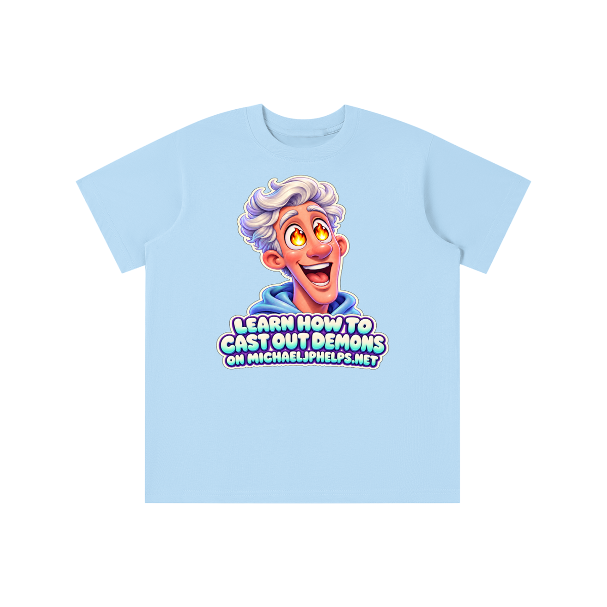 LEARN HOW TO CAST OUT DEMONS ON MICHAELJPHELPS.NET youth T-shirt