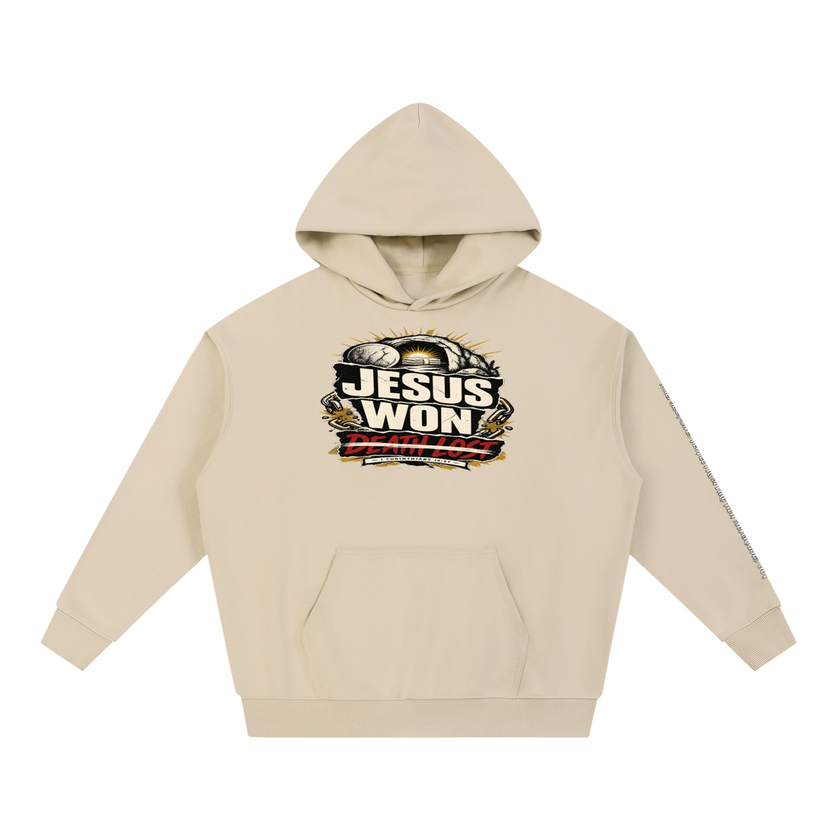 Jesus Won Death Lost Hoodie