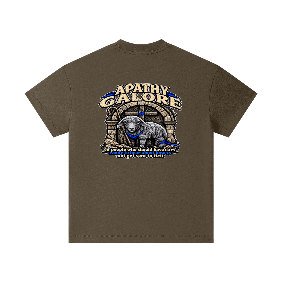 APATHY GALORE of people who should have ears ready to ears ready to hear about how to not get sent to Hell Kids T-Shirt