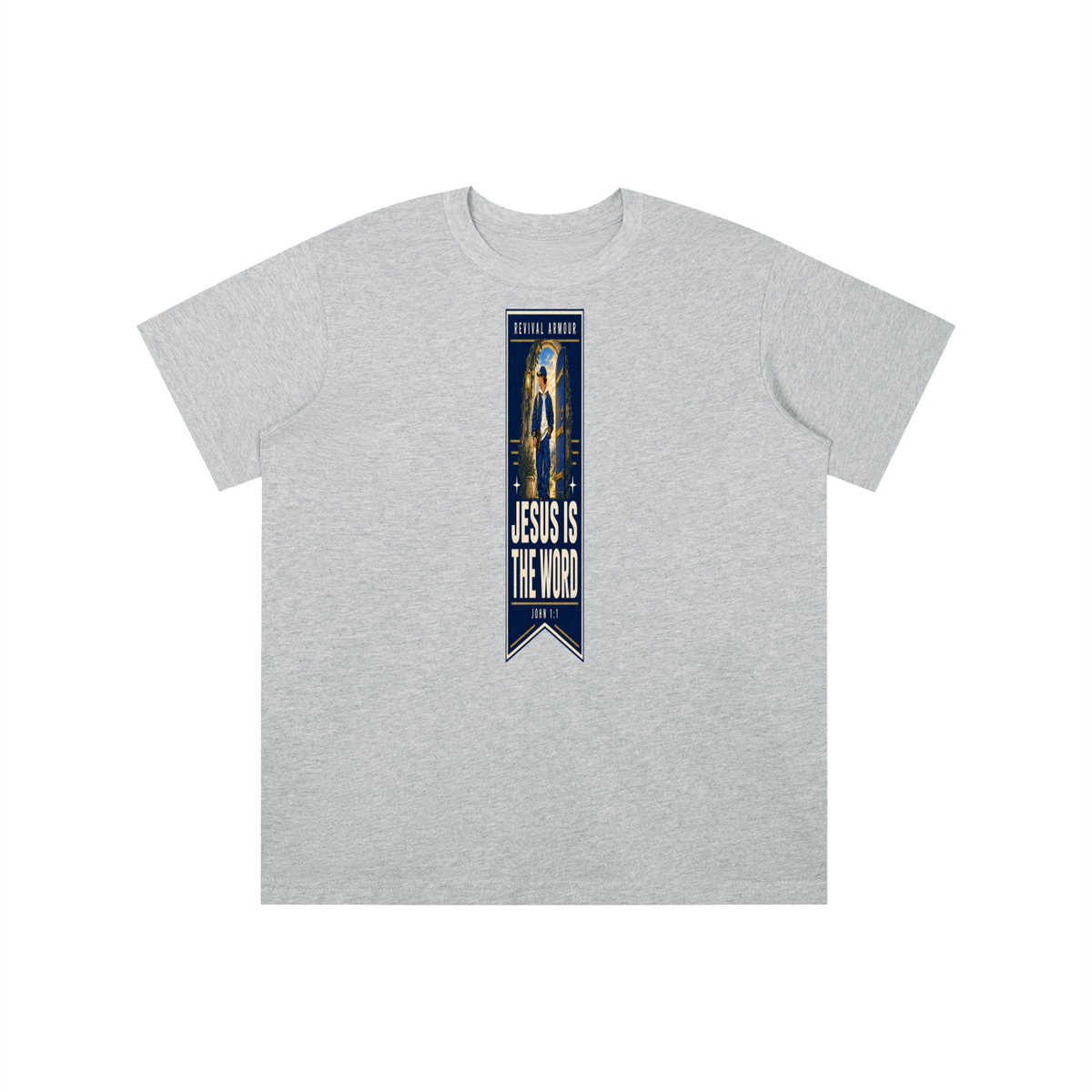 REVIVAL ARMOUR JESUS IS THE WORD _ JOHN 1:1 youth T-shirt